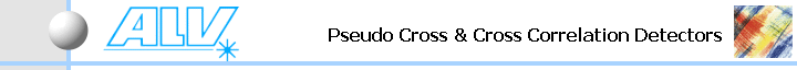 Pseudo Cross & Cross Correlation Detectors